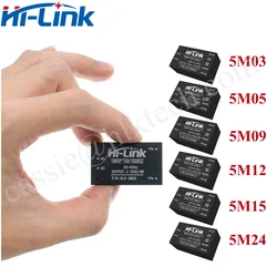 Hi-Link HLK-5M03 5M05 5M09 5M12 5M24 AC/ DC Isolation Switching Power Supply Module Hi-Link 110V 220V to 3.3V 5V 9V 12V 24V