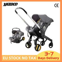 Newest Luxury Baby Stroller 4 in 1 High Landscape Lightweight Easy Folding baby cars And Car Seat travel Stroller Baby carriage