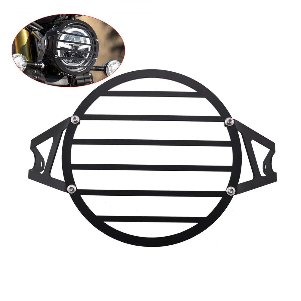 Motorcycle Headlight Protector Grille Guard Cover Grill for Triumph Scrambler 1200XC 1200XE 1200 XC XE 2019-2021