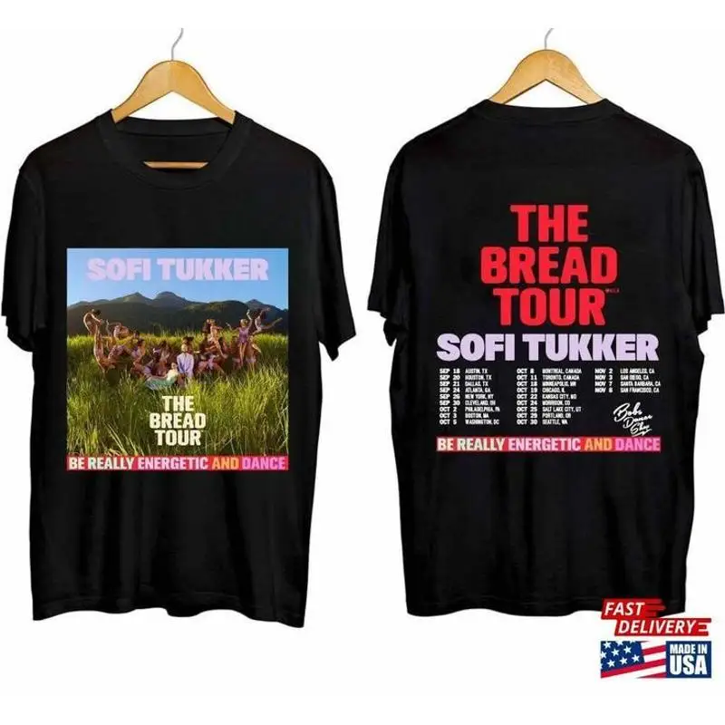 Sofi Tukker The Bread Tour 2024 Shirt Band Fan Shirt tow sided
