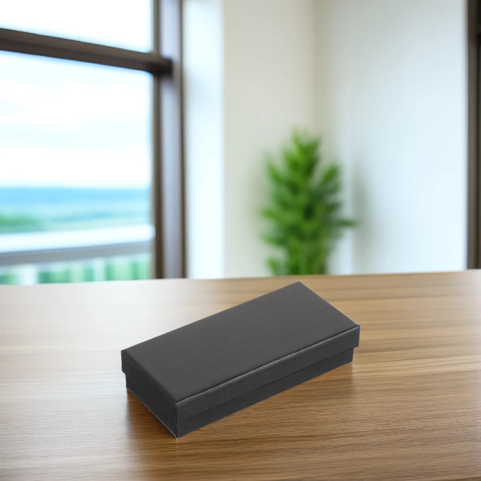 

5 Pcs Rectangle Watch Gift Box with Sponge Single Watch Storage Case Portable Jewelry Display Packaging Household Organizer