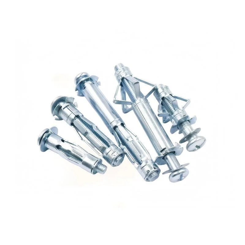 42PCS Expansion Bolt Set Practical Drywall Anchor with Screw Self Drilling Wall Home Pierced Gypsum Board Fiberboard M4 M5 M6