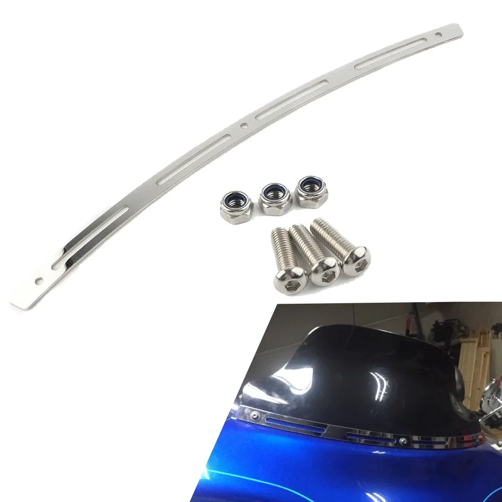 

Motorcycle Batwing Fair Windshield Windscreen Trim For Harley Touring Electra Street Glide 1996-2013 2012 2011 2010 09 08 07 06