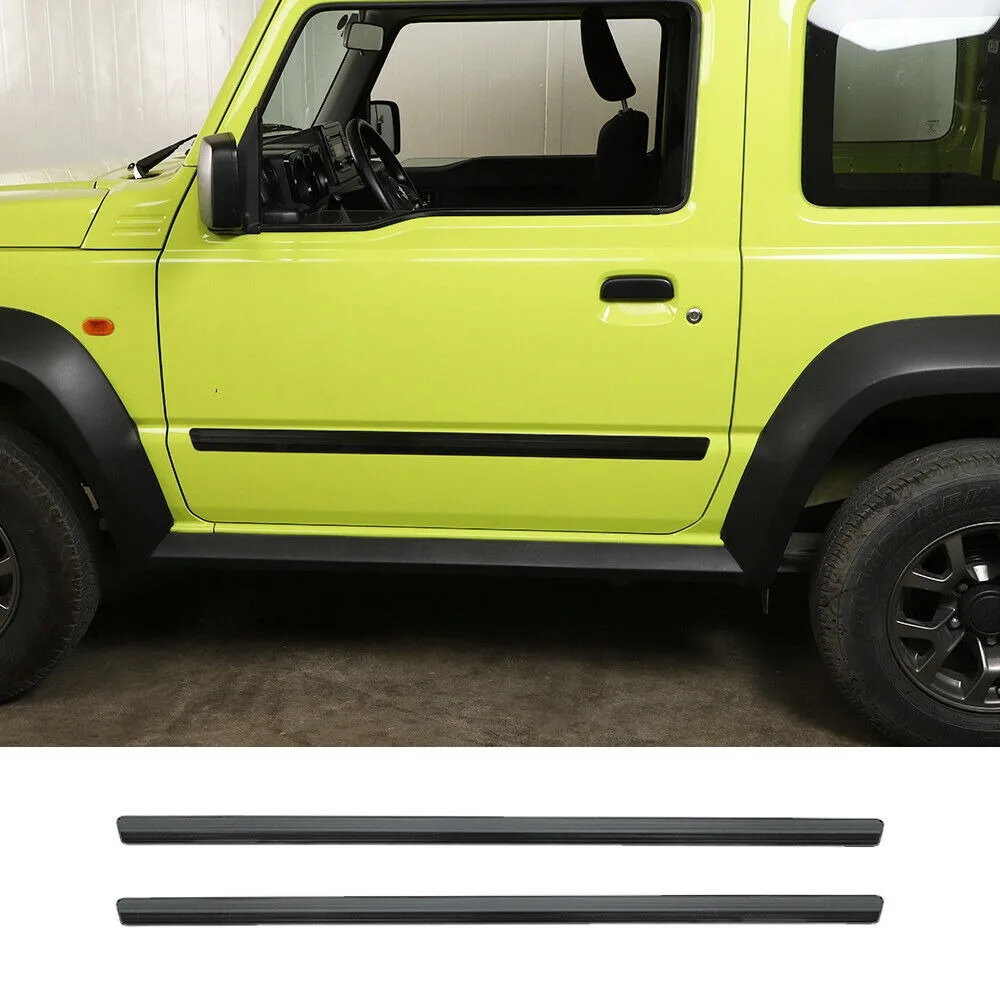 

Stainless Steel Car Refit Side Door Body Molding Panel Decorative Cover Trim Fit for Suzuki Jimny JB64 JB74 2019-2024
