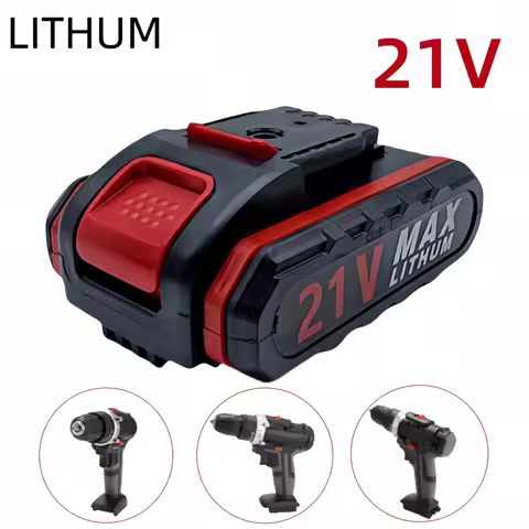 21V Rechargeable Lithium Ion Battery For 21V Cordless Electric Power Tool Lithium Ion Battery Replacement Battery