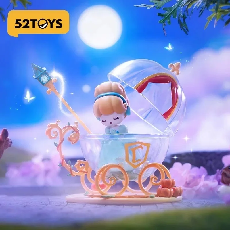 

52TOYS Sweetheart Blind Box Princess D-Baby Series Fashion Doll Tea Cup Shape Desktop Ornament for Collection And Gifts