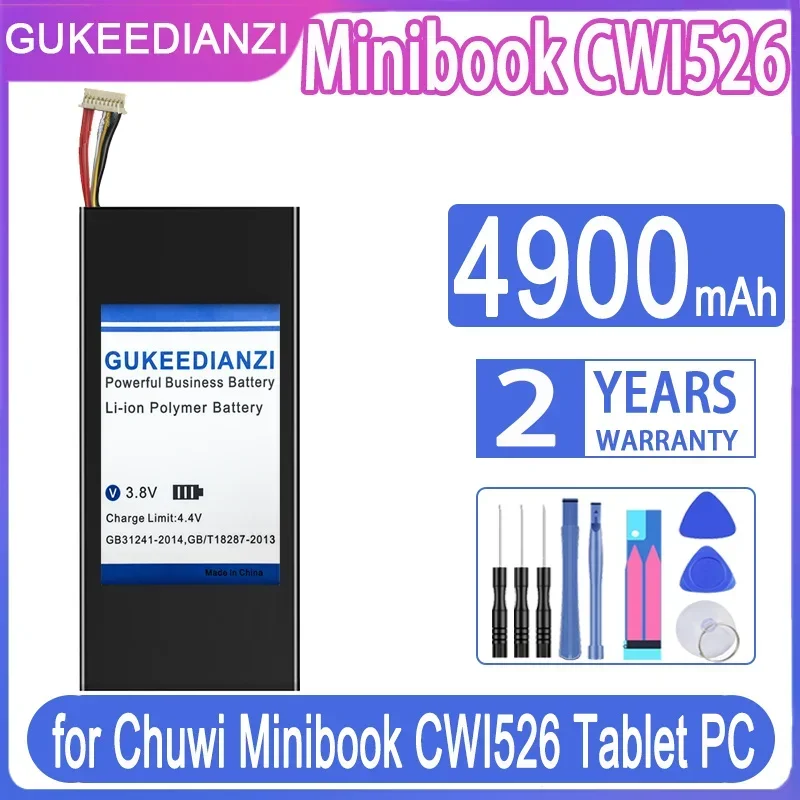 

Запасной аккумулятор GUKEEDIANZI 4900 мАч для планшетного ПК Chuwi Minibook CWI526