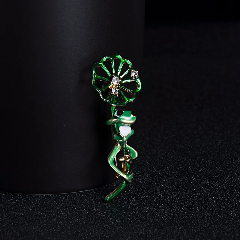 Funny Balloon Frog Brooches Animal Colorful Balloons Brooch Pins Woman Kids Party Jewelry Coat Backpack Shirt Scarf Accessories