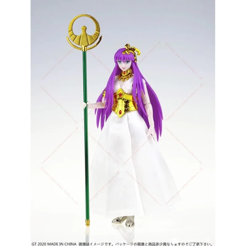 In Stock Great Toys GT Athena Clothed Myth EX Casual Athena Kido Saori Goddess Throne Seat Action Figure Toy Gift