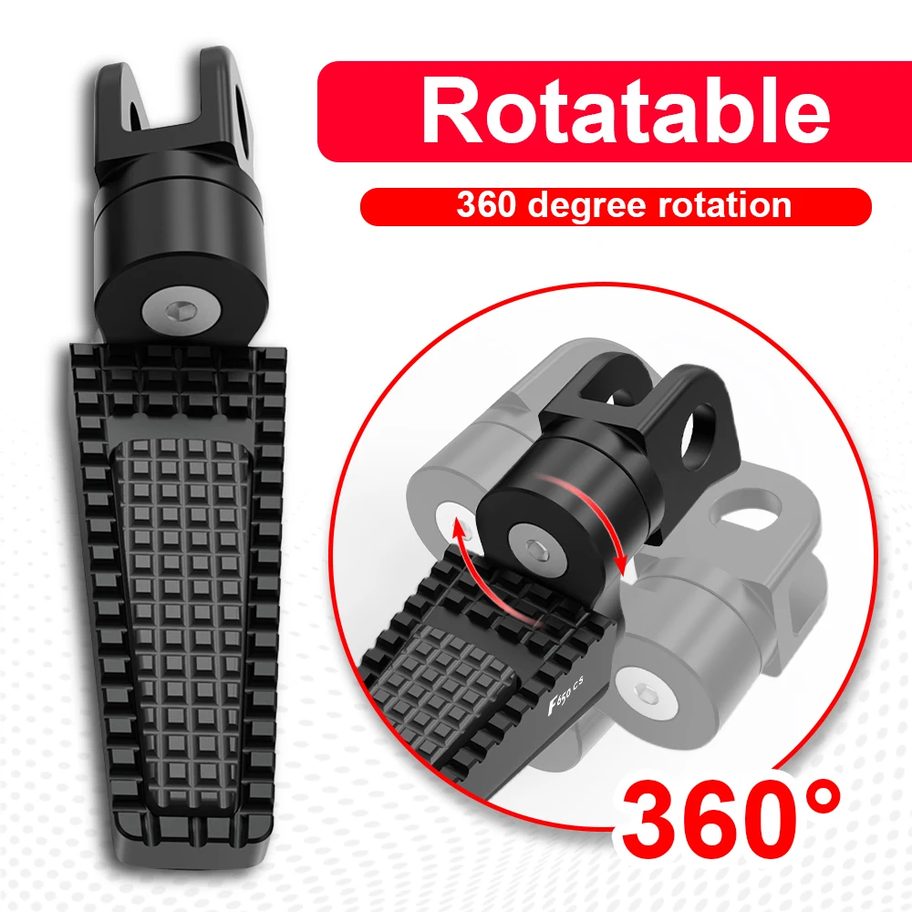 Motorcycle Front Footrest Adjustable FootPegs Pedals Fit For BMW F650CS Scarver 2002 2003 2004 2005  F650 CS Foot Pegs Foot rest - view 5