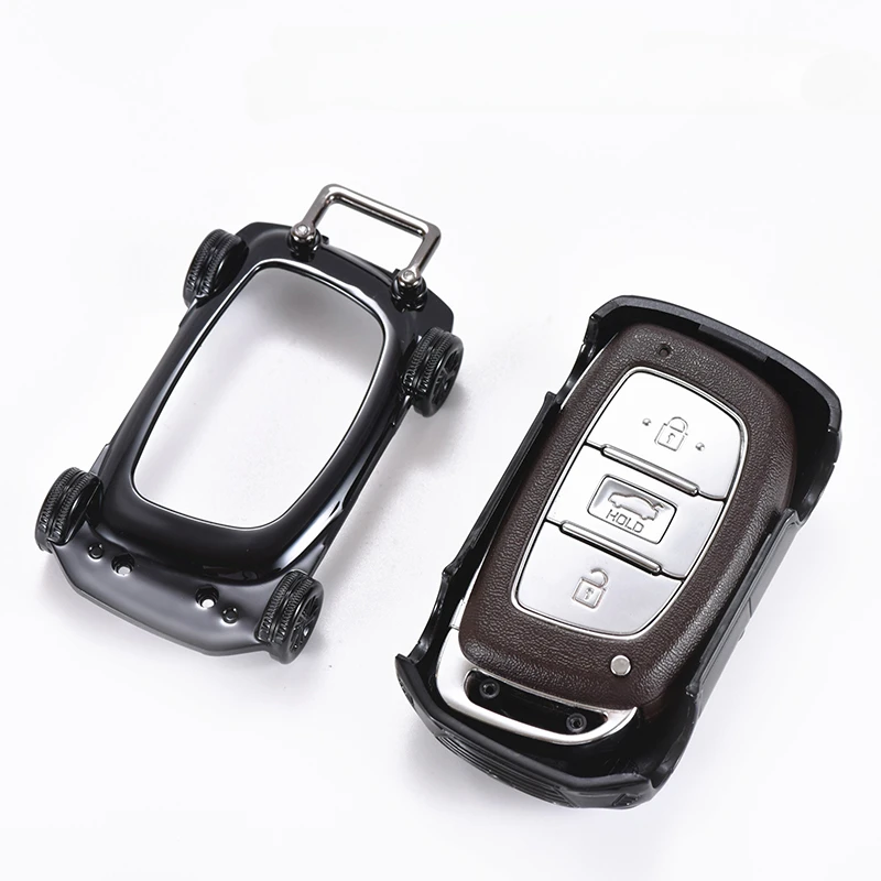 Suitable for Beijing Hyundai car key bag protection sleeve buckle lead Fiesta Rondo name figure ix35 model shell cover