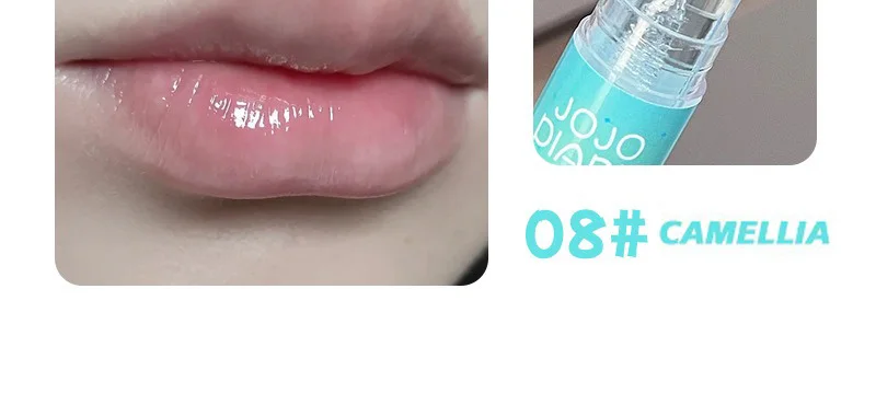 Jasmine Flower Hydrating Lip Balm Coconut Grape Apple Fruity Fresh Moisturizing Cream Anti Dryness Nourish Lip Care Jelly Gel