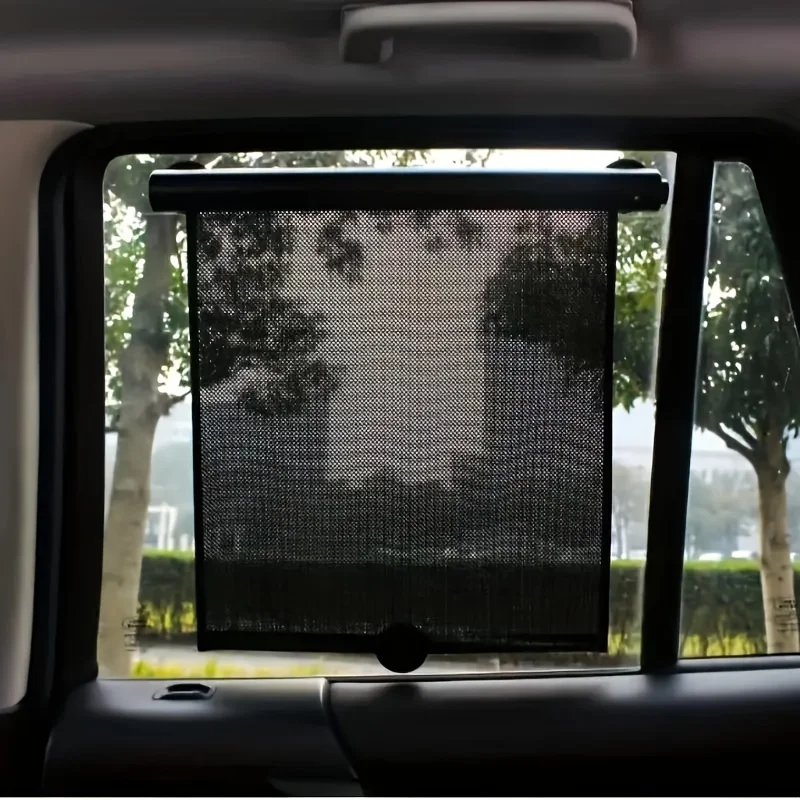 Car Retractable Sunshade Curtain Sunshade And Heat-insulating Side Window Curtains Curtains For Sunshade Blocking amabilis Tools