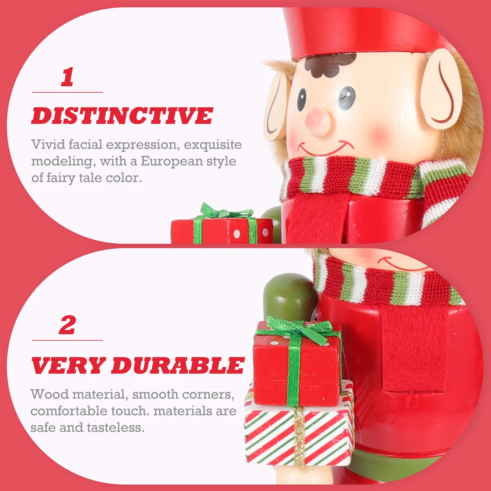 

Nutcracker Decor Craft Ornament For Wood Nutcracker Ornaments Home Office Desktop Christmas Party Xmas Table Decoration