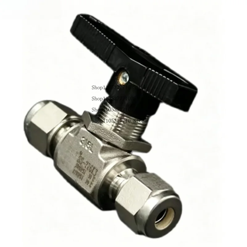 Tube Ball Valve 2-way Ball Valve 316L Stainless Steel Globe Switch Ferrule Fitting