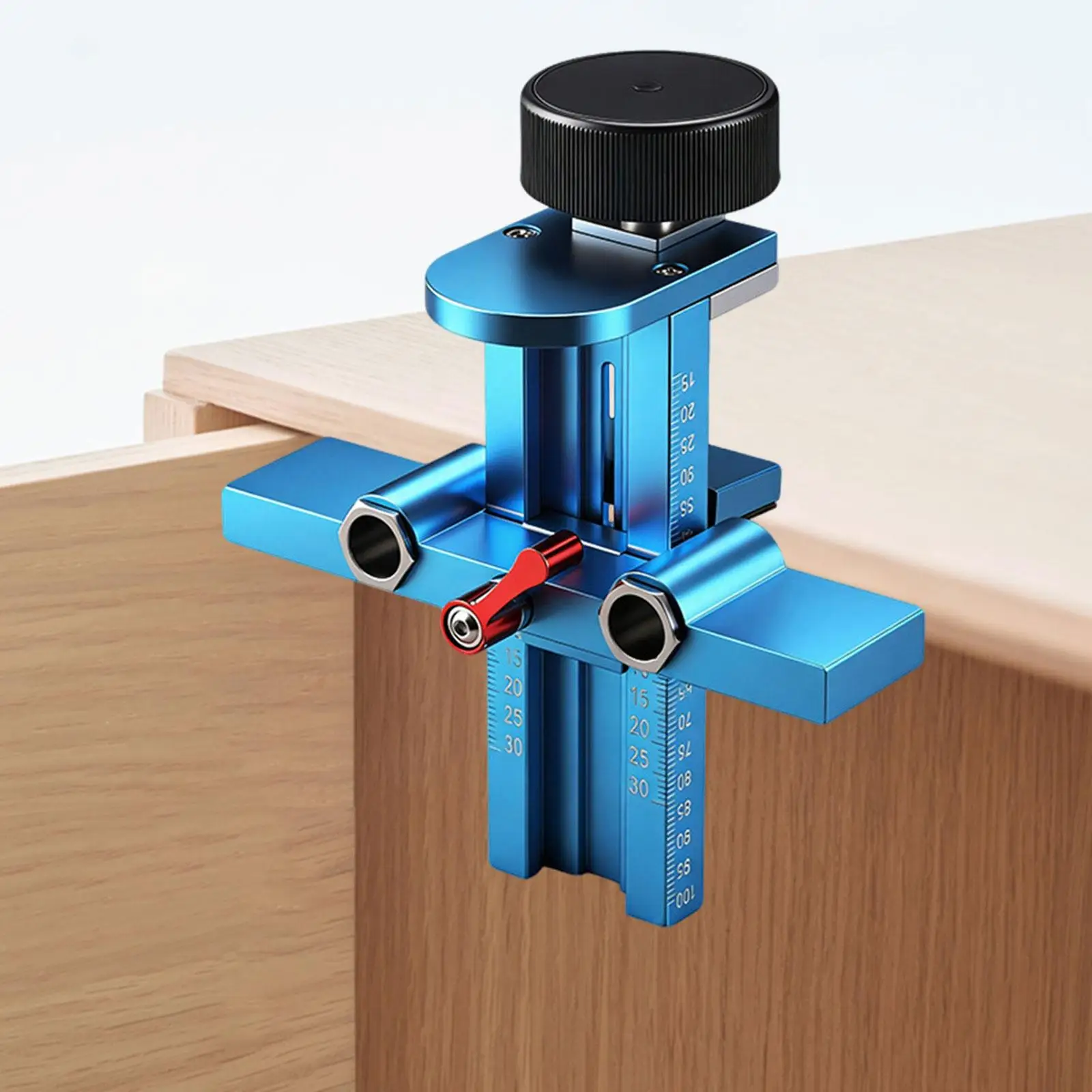 

Cabinet Hardware Jig Adjustable Positioner Aluminium Alloy Installer Tool for Easy Cabinet Door Mounting
