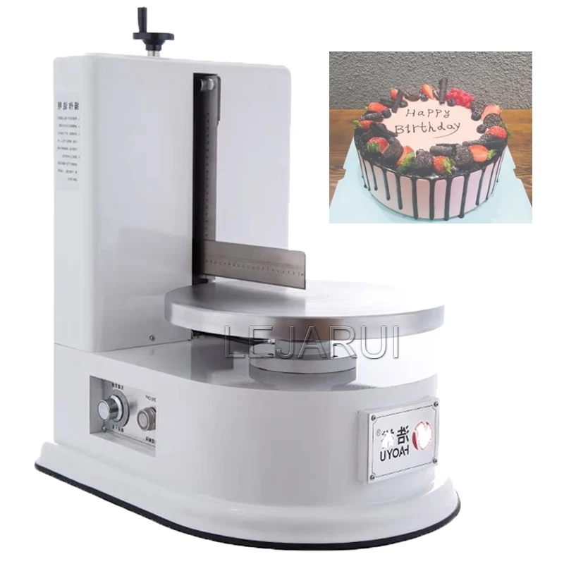 

Birthday Cake Cream Coating Filling Machine 4-12Inch Cakes Cream Butter Spreading Daubing Icing Maker