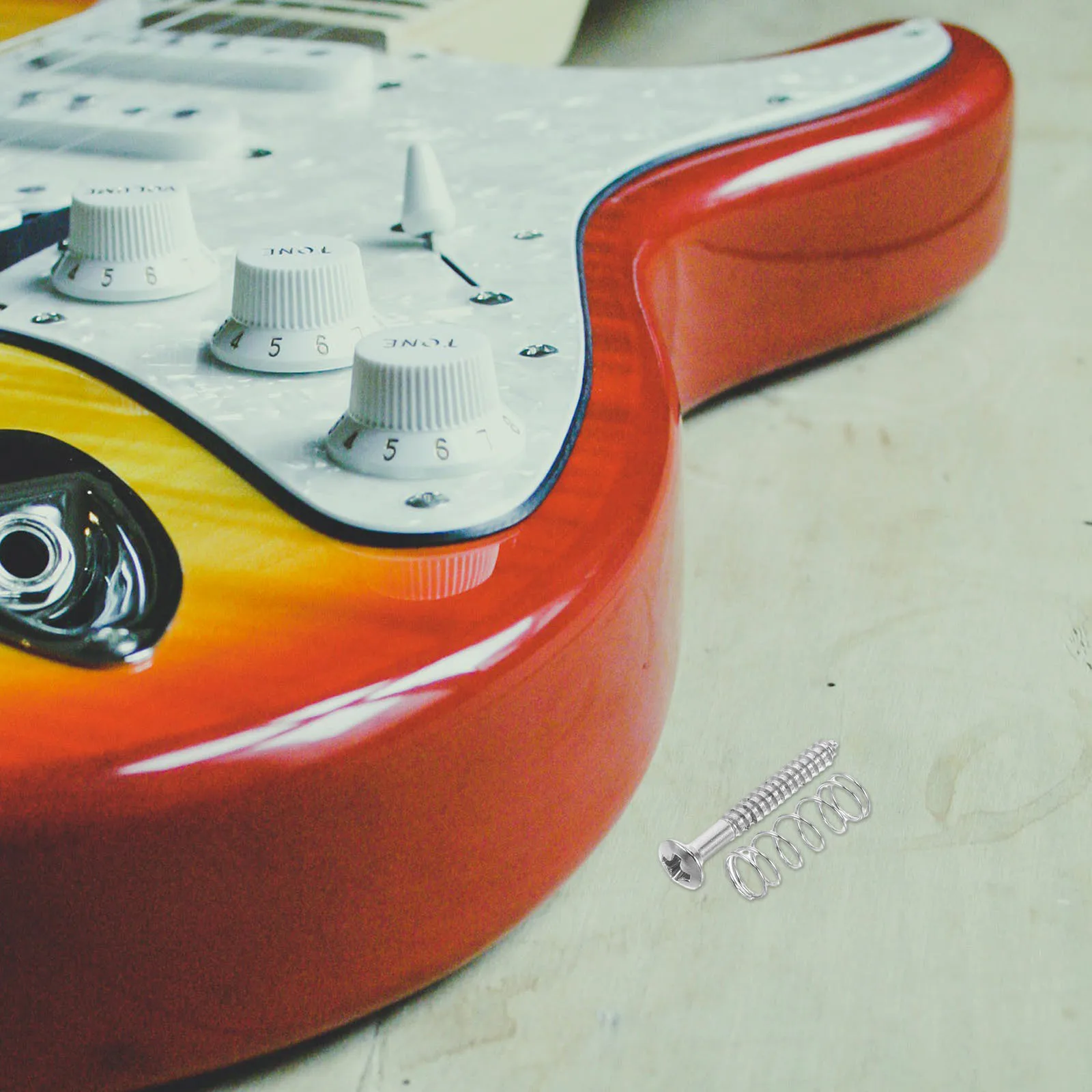 

Guitar Pickups Bass Parts Hardware Electric Spring Accessories Screws Back Plate