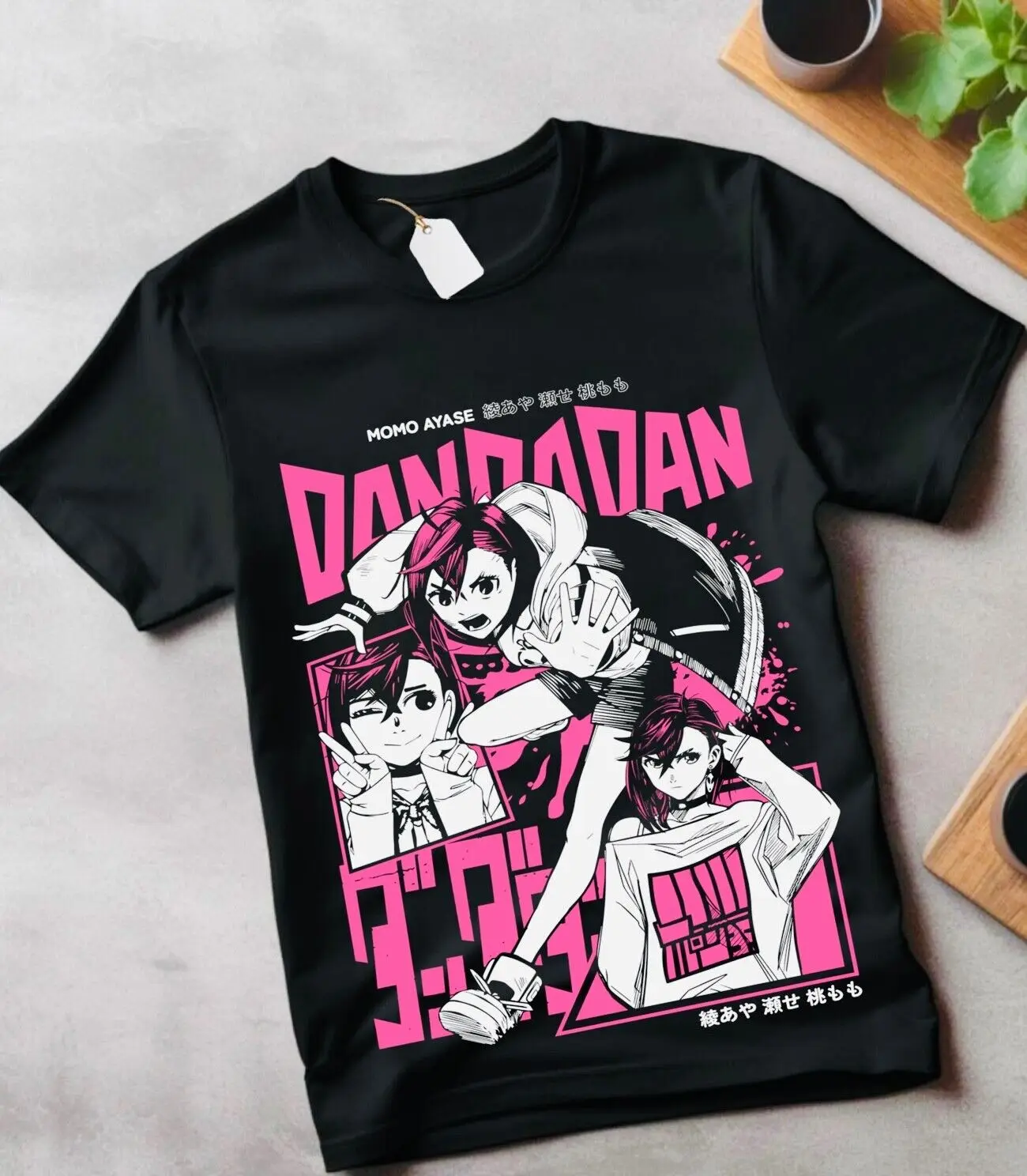 Dandadan Seiko Ayase T-shirt Cosplay Momo Anime Gift Exclusive Shirt All Size