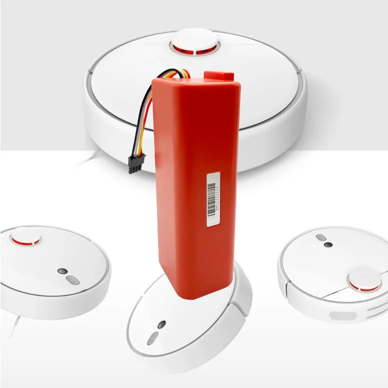 14.4V BRR-2P4S-5200S Robotic Vacuum Cleaner Battery For Xiaomi Roborock S55 S60 S65 S50 S51 S5 MAX S6 Part E45/S45,original cell