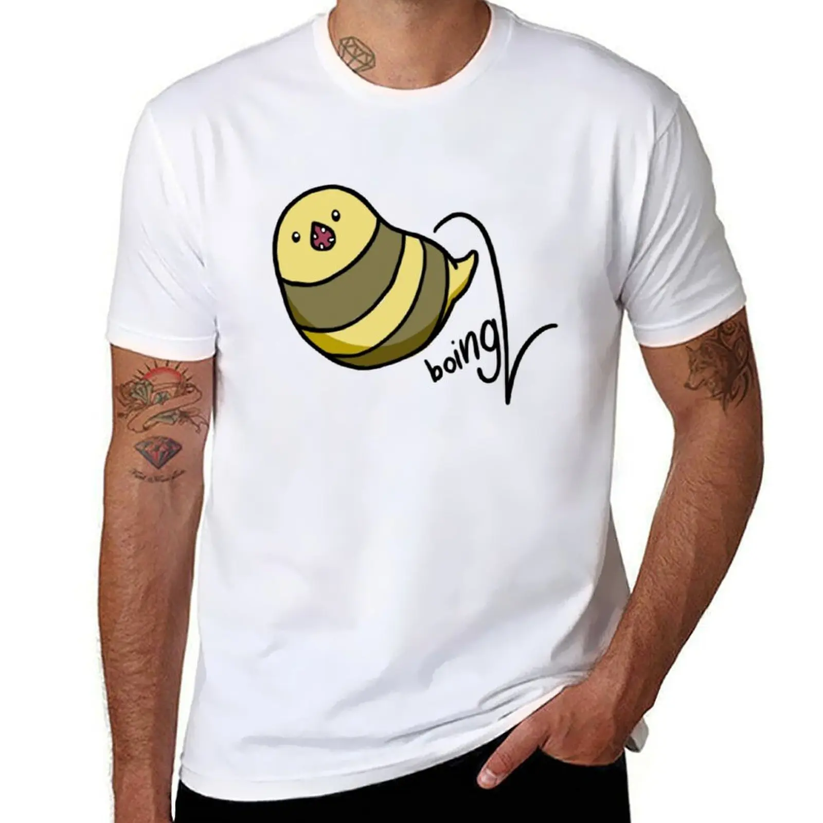 

Great Serpent go BOING T-Shirt t shirts for man graphic tees cotton tshirt 100% T-Shirt