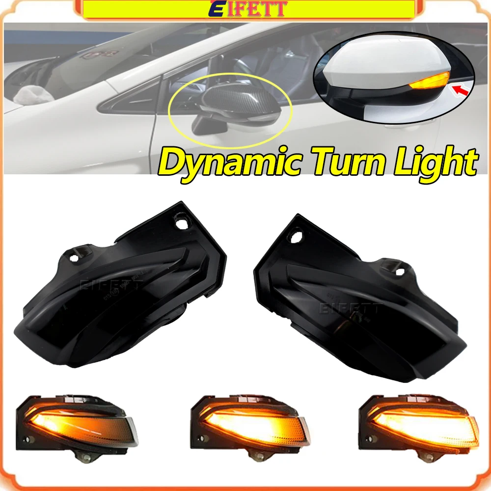 LED Dynamic Turn Signal Blinker Side Mirror Indicator Light Fit For Toyota Corolla Levin Fließheck E210 2019- 2021