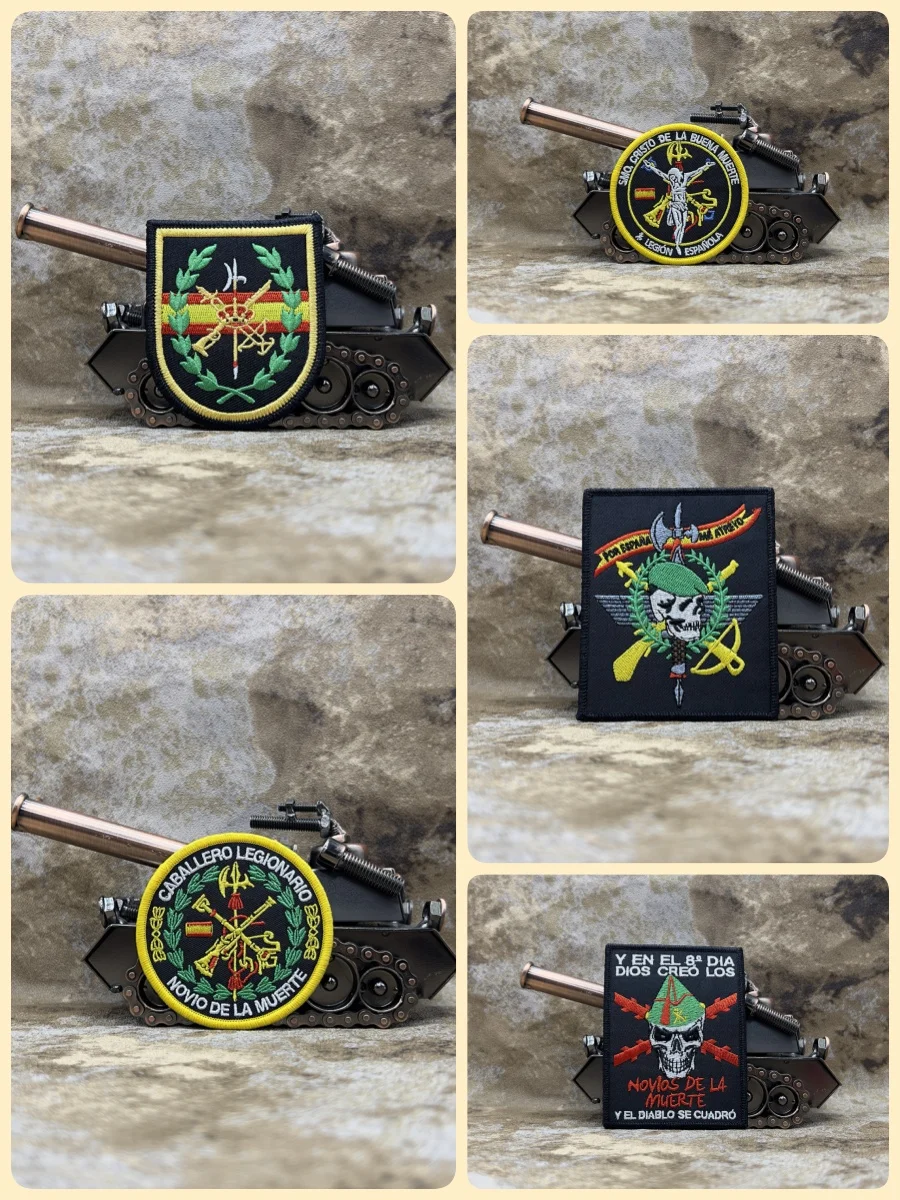 Ejército de Tierra español [Legión Española] Tactical embroidered patches for clothing backpacks hats military accessories