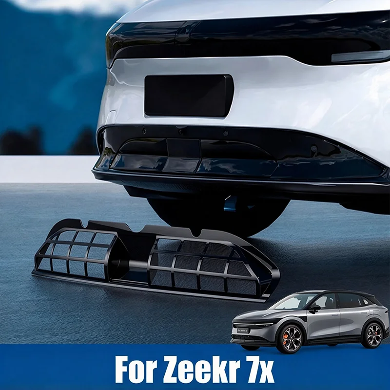 For Zeekr 7x 2025 2026 Car Grille Insect Proof Net Protective Cover Front Bumper Grill Mesh Air Inlet Vent Guards Accessories