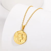 Goddess Aphrodite Cleopatra Artemis Athena Hecate Necklace Stainless Steel Greek Mythology Goddess Necklace Birthday God Jewelry