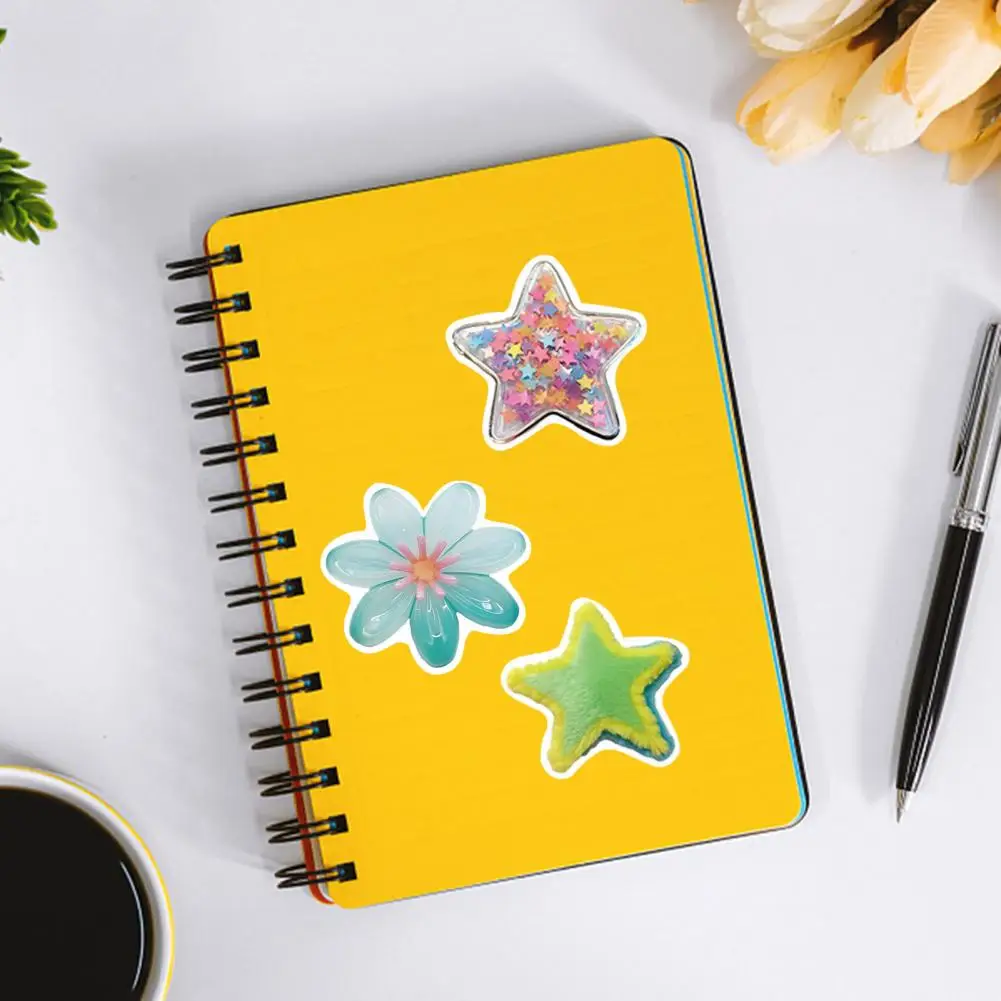 Diy Stickers Fade-resistant Stickers 50pcs Cartoon Sticker Hair Clips Decals Diy Waterproof Phone Notebook Skateboard for Bike