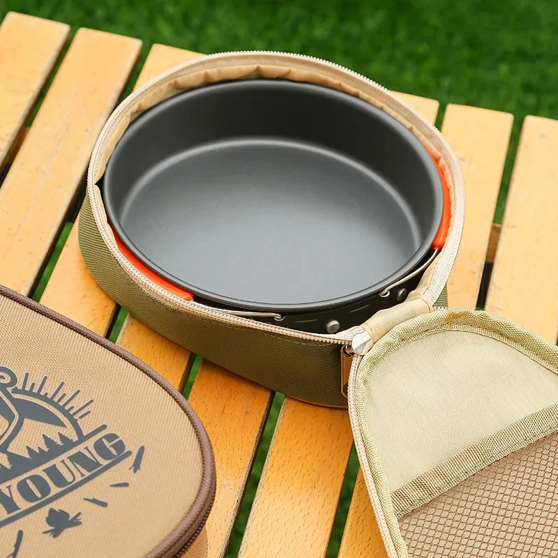 Sierra Bowl Storage Bag Oxford Waterproof Tableware Cups Carrying Case Organizer Outdoor Camping Travel Barbecue Picnic Pouch