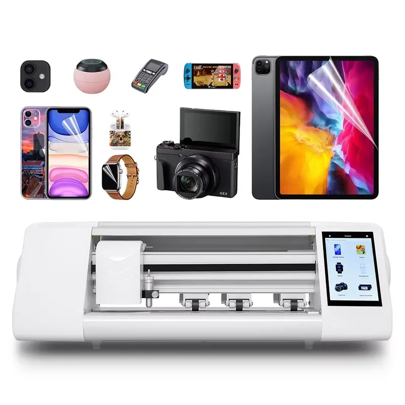 Free QR Code 40000+ Models Best Screen Protector Intelligent Hydrogel Film Make Plotter