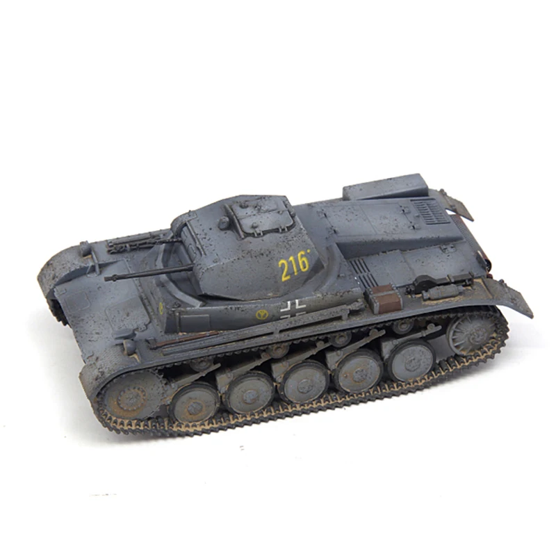 

Масштаб 1:72, ПВХ пластиковый немецкий танк CP0080, модель № 2 C-Type 216, военный боевой трек, классический подарок для взрослых, игрушки, дисплей