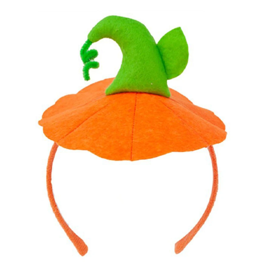 Cute and Funny Halloween Pumpkin Headband, Pumpkin Festival, Thanksgiving Themed Party Stage Performance Props