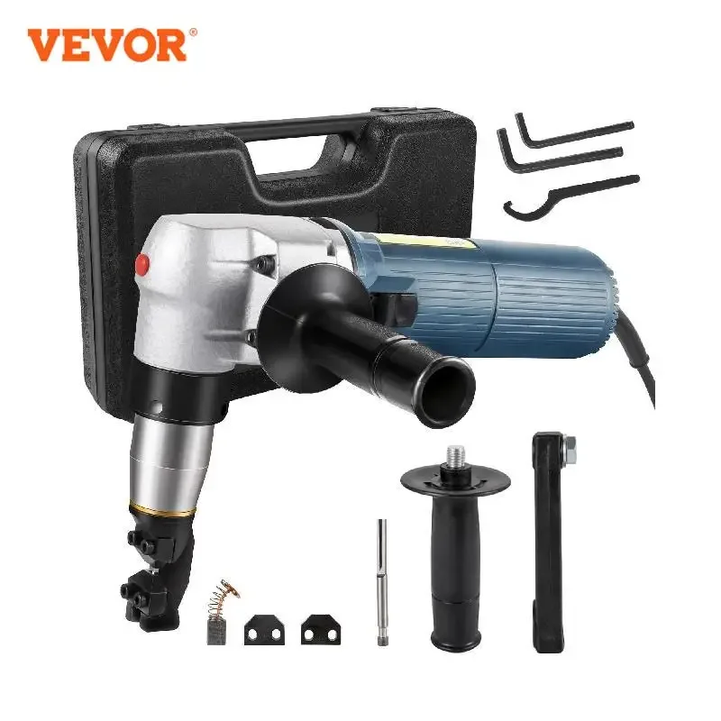 VEVOR 380W 625W Electric Metal Nibbler Corded Shears Cutter 1.8MM 4MM Cutting Thickness for Sheet Metal Stainless Steel Plastic