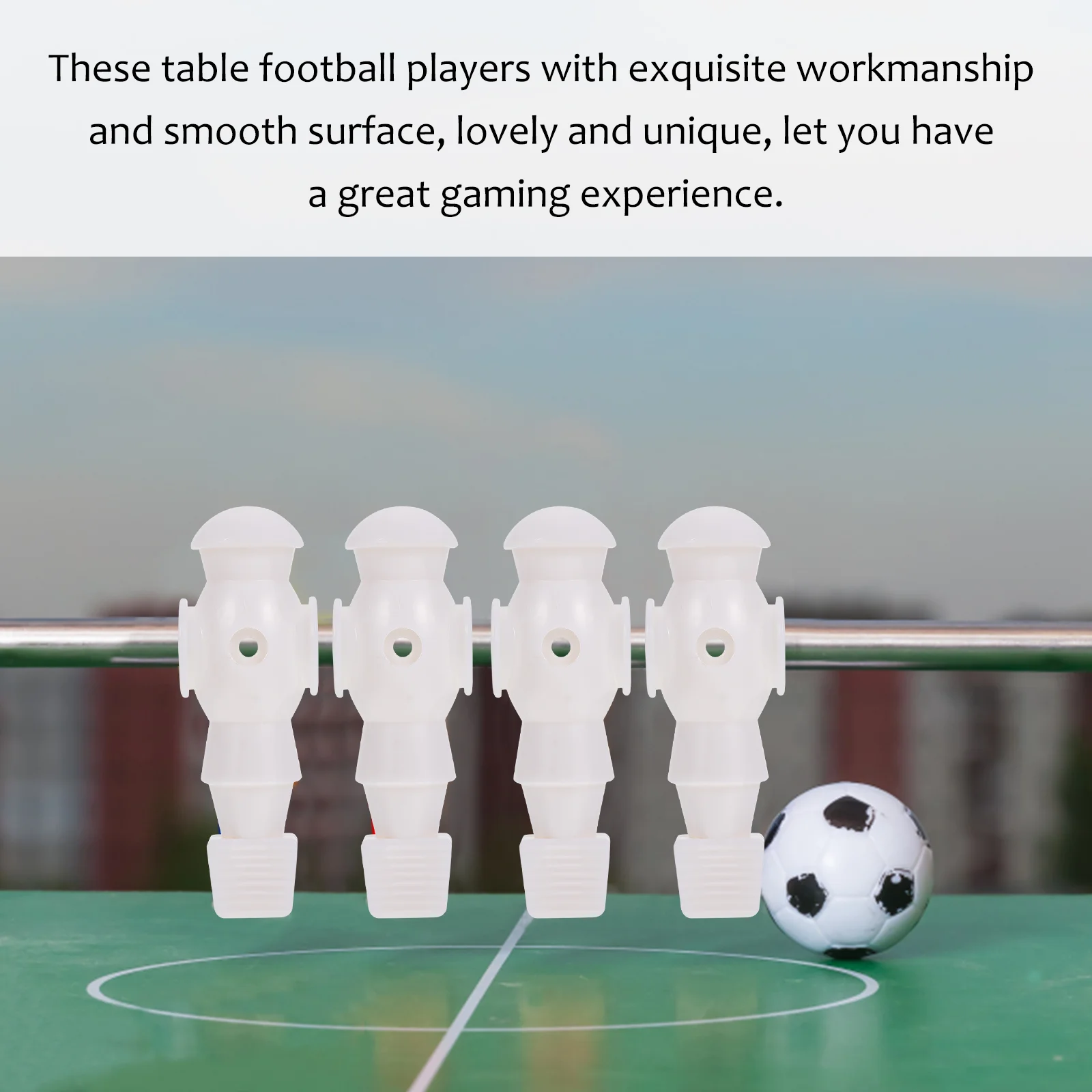 4 Pcs Toy Foosball Accessories Man Mini Soccer Men Resin Table Football Toys Player Figurine