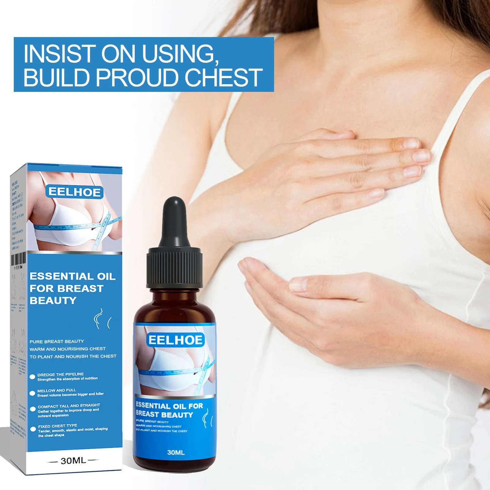 Breast Enlargement Essential Oil Lifting Firming Increase Bust Improve Dysplasia Anti-Sagging Fast Growth Chest Enhancement Oils