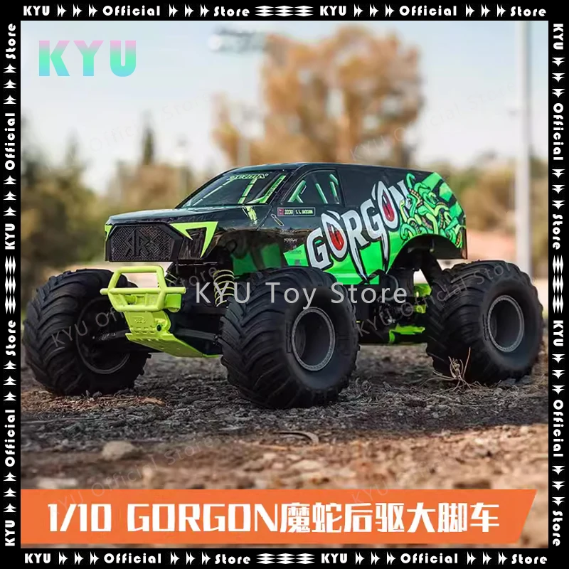 Arrma 1/10 Gorgon Magic Snake Tylny napęd Pojazd terenowy Rc Zdalnie sterowana szczotka elektryczna Model samochodu Samochód wspinaczkowy