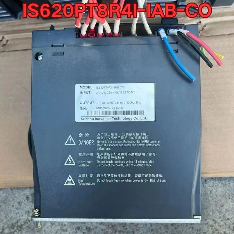 

Second-hand IS620PT8R4I-IAB-CO servo drive function test is normal The latest quotation in November 2025