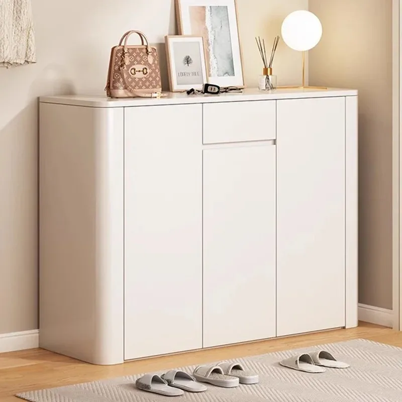 Modern Wooden Shoe Rack Organizer Entryway Pull Out Storag Display Shoe Rack Cabinets Decoration Archivadores Room Decorations