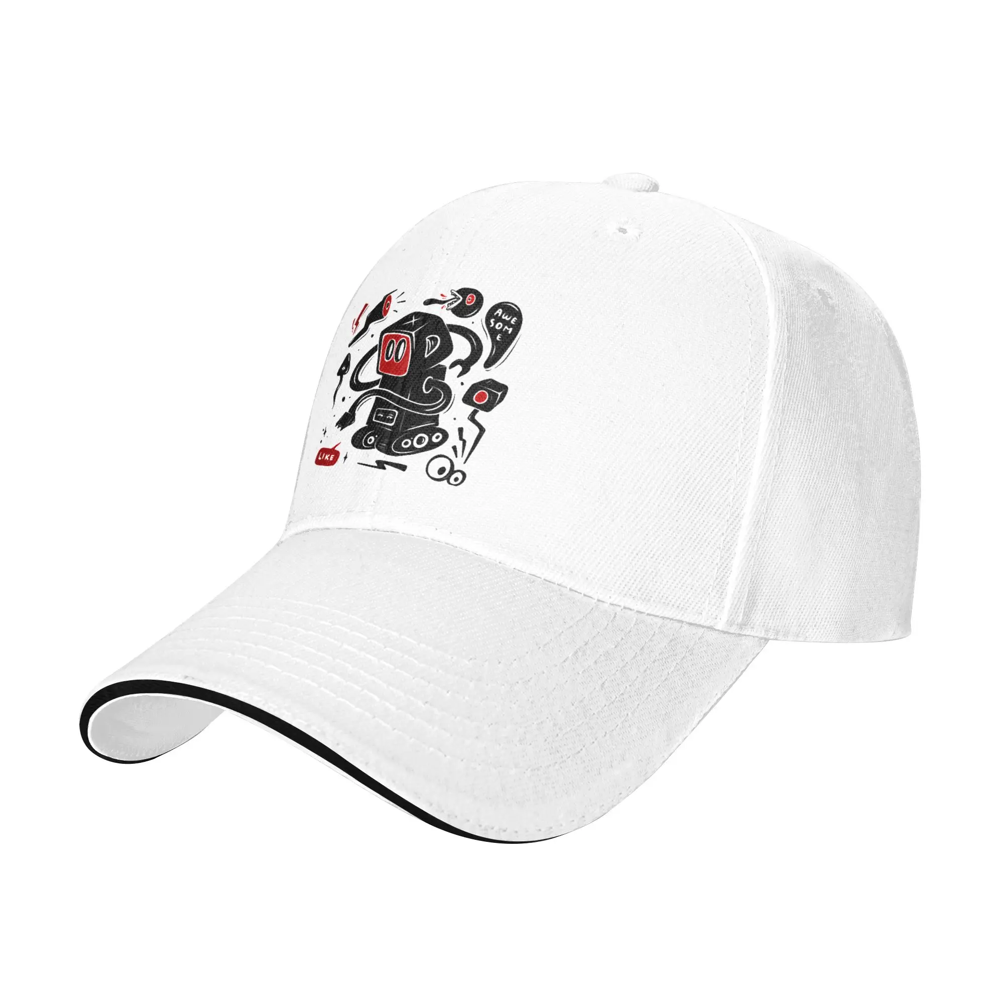 Machine doodle funny Gift For Children Men Women A Baseball Cap Hat