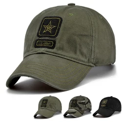 Unisex Pentagram Embroidery Baseball Caps Spring and Autumn Outdoor Adjustable Casual Hats Sunscreen Hat