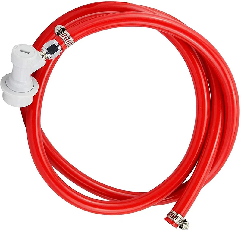 1.2M Ball Lock Gas Line Assembly Gas Dispensing Hose Tube For Soda Water Carbonated Beer Dispenser Tube Homebrew