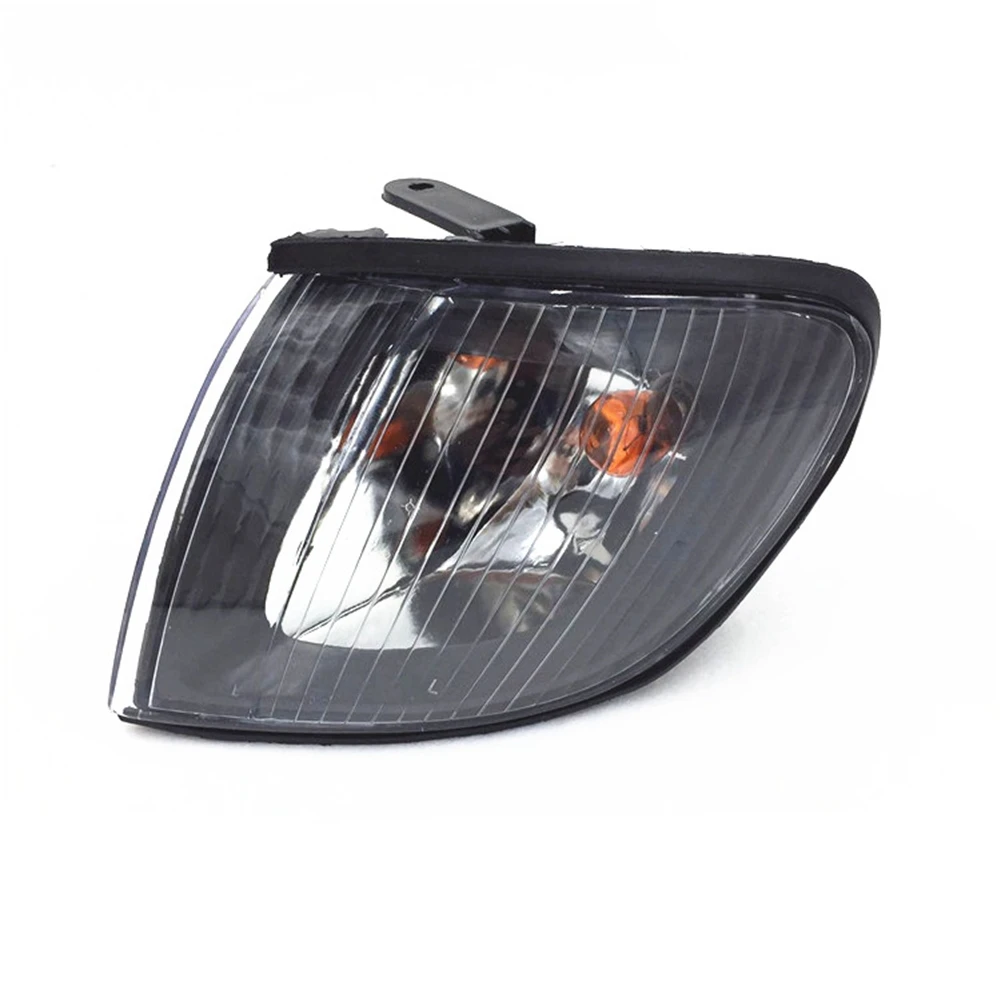 Pair Front Headlight Corner Light Turn Signal Indicator Lamp White Main in Car Light