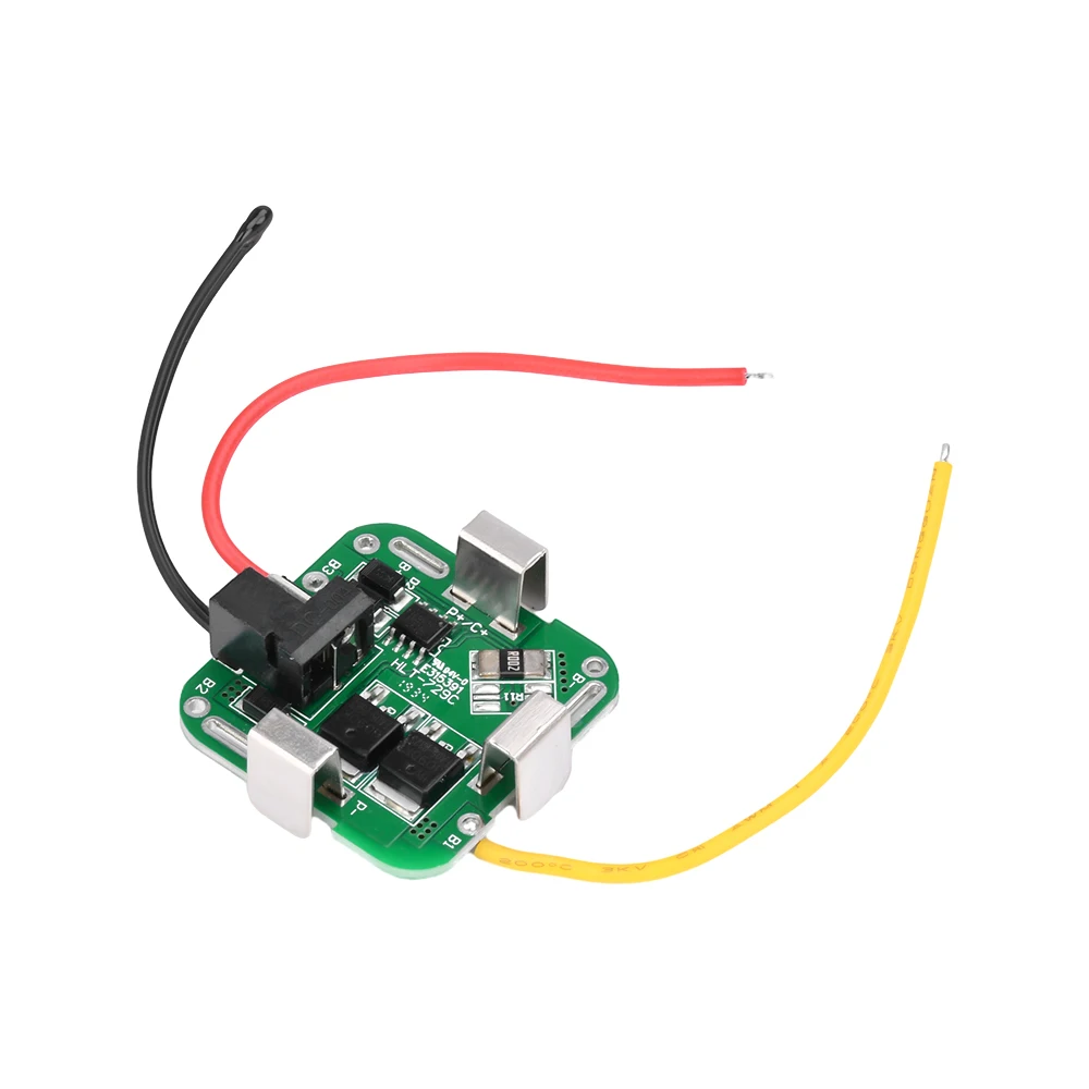 BMS 4S 14.8V 2A Dual MOS 18650 Lithium Battery Charging Protection Board Li-ion Power Bank Charger With Wire