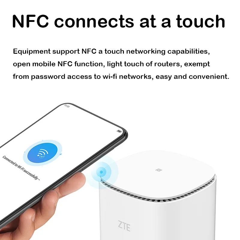 Wi-Fi-маршрутизатор ZTE MC8020 WIFI6 +, 5400 Мбит/с, два диапазона