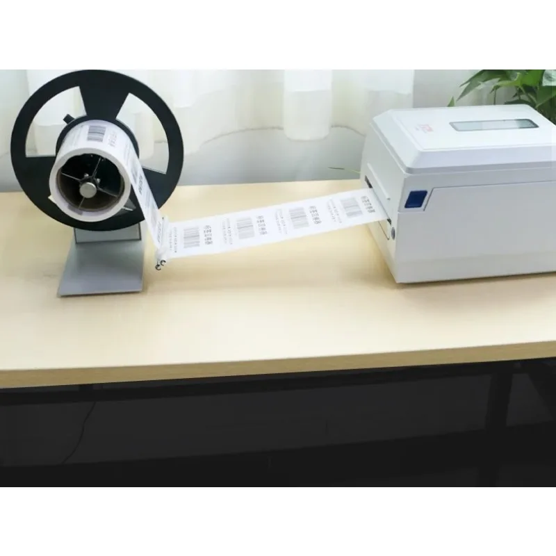 Bsc-Q5 Label Rewinder 90MM Adjustable Speed Two-way Automatic Synchronous Label Rewinding Machine 220mm/roll 1-8 Inches/sec