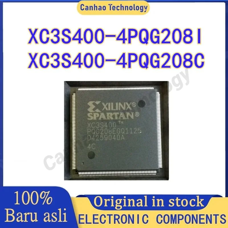 XC3S400-4PQG208I XC3S400-4PQG208C Package: PQFP-208 New Original Genuine Programmable Logic Device (CPLD/FPGA) IC Chip