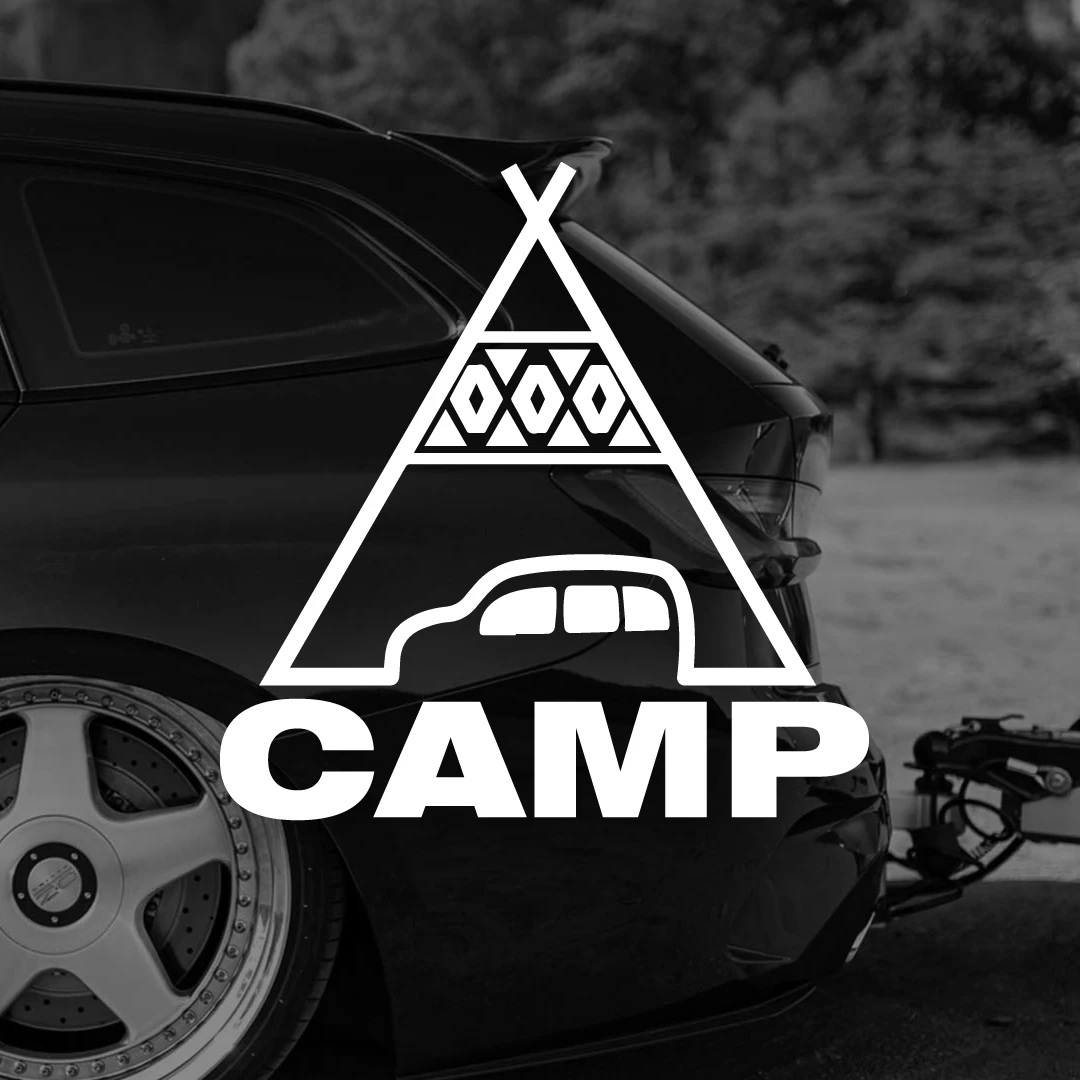 

Camping tent caravan window glass decoration car sticker, Campers RV SUV Decorations Vinyl Stickers Accessories Car Accessories