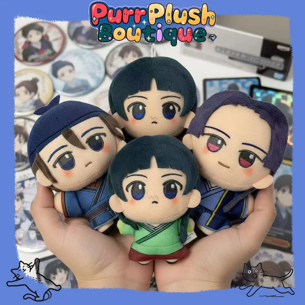 

10cm Anime The Apothecary Diaries Kusuriya No Hitorigoto Maomao Jinshi Renshi Plush Doll Stuffed Toy Plush Keychain Kids Gifts